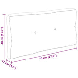 Pallet Cushions 7 pcs Grey Fabric - Extra Image