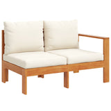5 Piece Garden Sofa Set with Cushions Solid Wood Acacia - Top-Down View