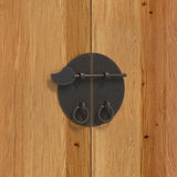 4 Piece Bathroom Furniture Set Solid Wood Pine - Low Angle