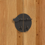 4 Piece Bathroom Furniture Set Solid Wood Pine - Low Angle