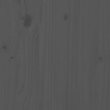 Adirondack Chair Grey 69x85x90.5 cm Solid Wood Fir - Close-Up Angle