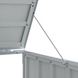 Wheelie Bin Storage for Single Bin Anthracite 72x81x115 cm Steel