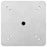 In-Ground Parasol Base Silver 16x16x39.5 cm Steel
