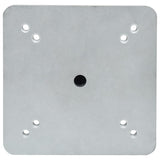 In-Ground Parasol Base with Rod 16x16x52 cm Steel - Side View