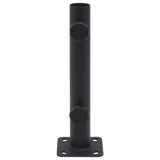 Parasol Base for Ø32/34/38 mm Pole Matt Black Steel