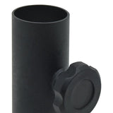 Parasol Base for Ø32/34/38 mm Pole Matt Black Steel - 45-Degree Angle
