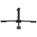 Parasol Base Foldable for Ø38/48 mm Pole Glossy Black Steel