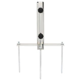 Parasol Base with Ground Spikes for ?2-38 mm Silver Steel