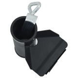 Umbrella Clamps for Balcony 2 pcs 25-38 mm Steel - 45-Degree Angle