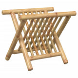 Magazine Rack 42x30.5x34.5 cm Bamboo - Front View