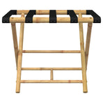 Folding Luggage Rack 62x42x50.5 cm Bamboo