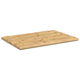 Bath Mats 2 pcs 50x35 cm Bamboo - Low Angle
