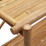 3-Layer Shelf 100x40x90 cm Bamboo - Close-Up Angle