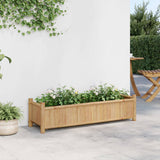 Planter 100x30x25 cm Bamboo - Side View