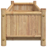 Planter 100x30x25 cm Bamboo - 45-Degree Angle