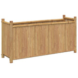 Planter 100x30x50 cm Bamboo - Front View