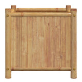 Planter 50x50x50 cm Bamboo - 45-Degree Angle