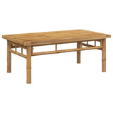 Coffee Table 90x50x35 cm Bamboo - 45-Degree Angle