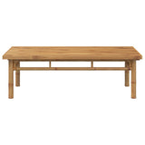 Coffee Table 110x55x35 cm Bamboo - Side View