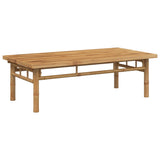 Coffee Table 110x55x35 cm Bamboo - 45-Degree Angle