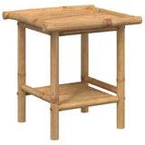 Coffee Table 45x45x45 cm Bamboo - 45-Degree Angle