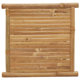 Coffee Table 45x45x45 cm Bamboo - Rear View
