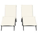 Sun Loungers with Cushions 2 pcs Black Poly Rattan