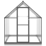 Greenhouse with Base Frame Anthracite 224x169x202 cm Aluminium - Side View