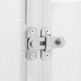 Greenhouse with Base Frame Silver 334x169x195 cm Aluminium - Close-Up Angle