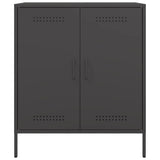 Sideboard Black 68x39x79 cm Steel
