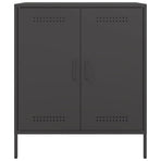 Sideboard Black 68x39x79 cm Steel
