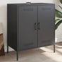 Sideboard Black 68x39x79 cm Steel