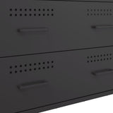 Sideboard Black 68x39x89 cm Steel - Extra Image