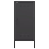 Sideboards 2 pcs Black 36x39x79 cm Steel