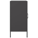 Sideboards 2 pcs Black 36x39x79 cm Steel - Low Angle