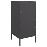 Sideboards 2 pcs Black 36x39x79 cm Steel - Extra Image