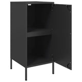 Sideboards 2 pcs Black 36x39x79 cm Steel - Extra Image