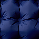 Self Inflating Camping Mattress with Pillow 1-Person Navy Blue - Side View