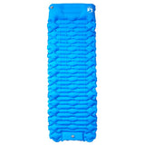 Self Inflating Camping Mattress with Pillow 1-Person Blue