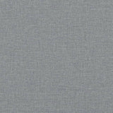 2-Seater Sofa Bed with Footstool Light Grey Fabric