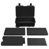 Portable Flight Case Black 55x35x22.5 cm PP - Rear View