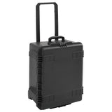 Portable Flight Case Black 62.5x49.5x37 cm PP - Side View