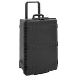 Portable Flight Case Black 79.5x52x39 cm PP - Side View