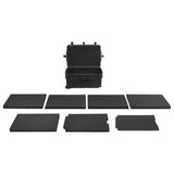 Portable Flight Case Black 79.5x52x39 cm PP - Rear View