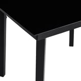 Garden Dining Set 3 pcs Black Poly Rattan - Extra Image