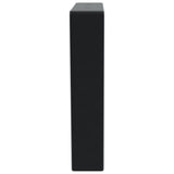Shelf Brackets for Washbasin 2 pcs Black Trapezium Steel