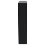 Shelf Brackets for Washbasin 2 pcs Black Trapezium Steel