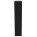 Shelf Brackets for Washbasin 2 pcs Black Trapezium Steel