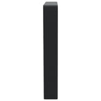 Shelf Brackets for Washbasin 2 pcs Black Trapezium Steel