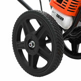 Brush Cutter with Wheels Orange 52 cc 1.45 kW - Low Angle